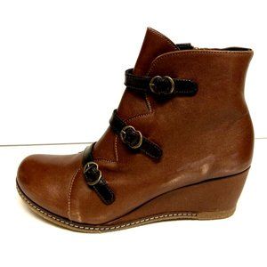 Eric Michael Womens Lena Boot Tan Size EU37 M US7
